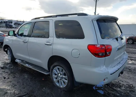 2011 Toyota Sequoia Platinum 5.7L V8 from USA, damaged, VIN 5TDDY5G15BS045098
